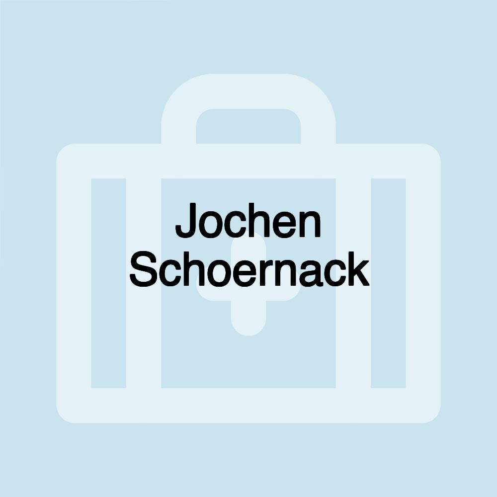 Jochen Schoernack