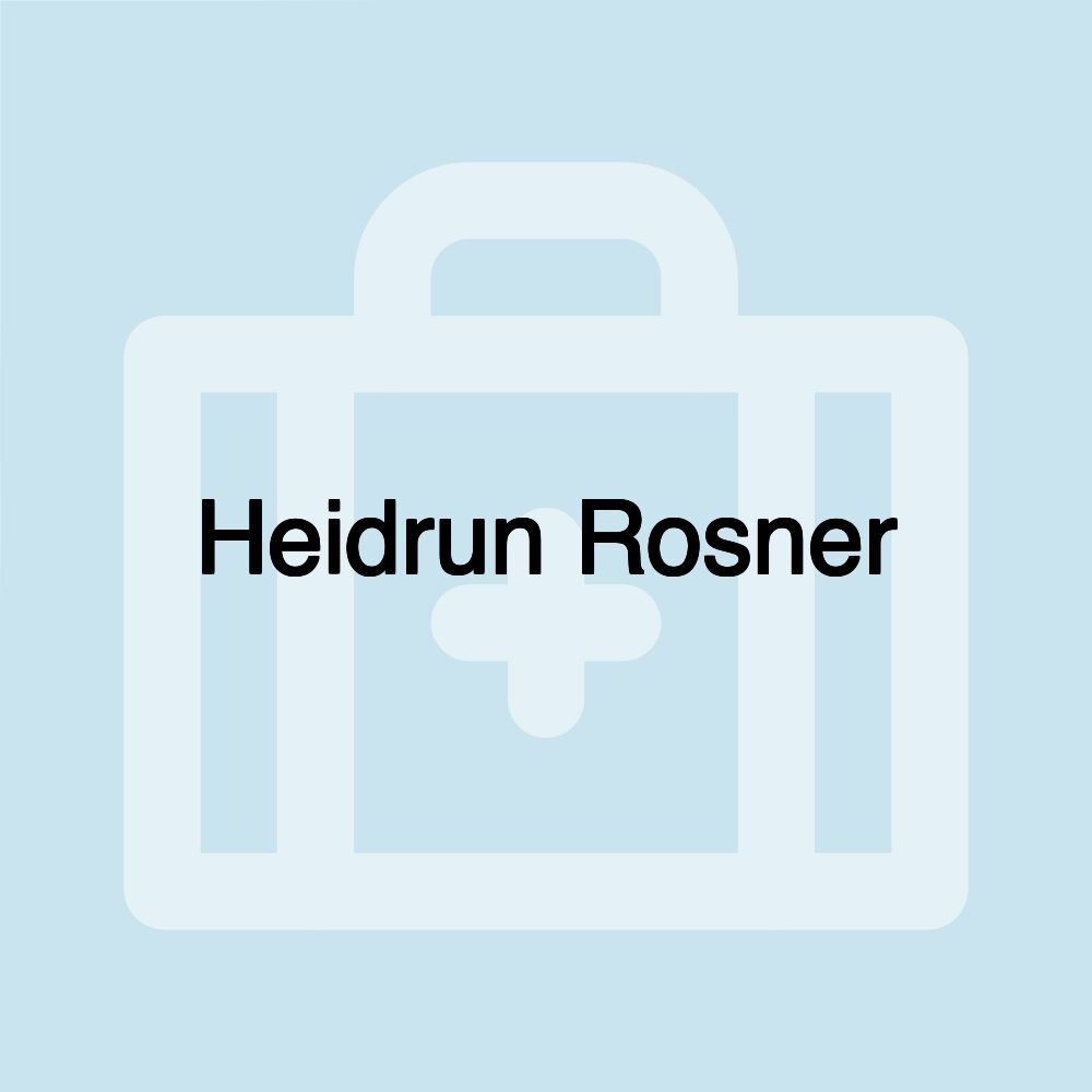 Heidrun Rosner