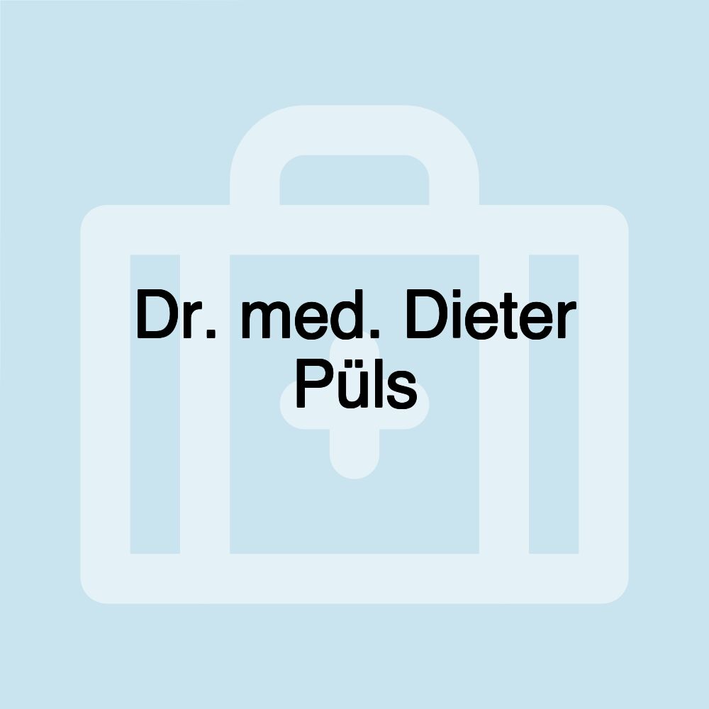 Dr. med. Dieter Püls