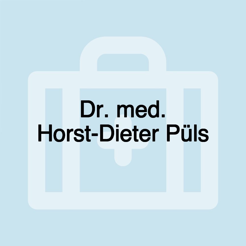 Dr. med. Horst-Dieter Püls