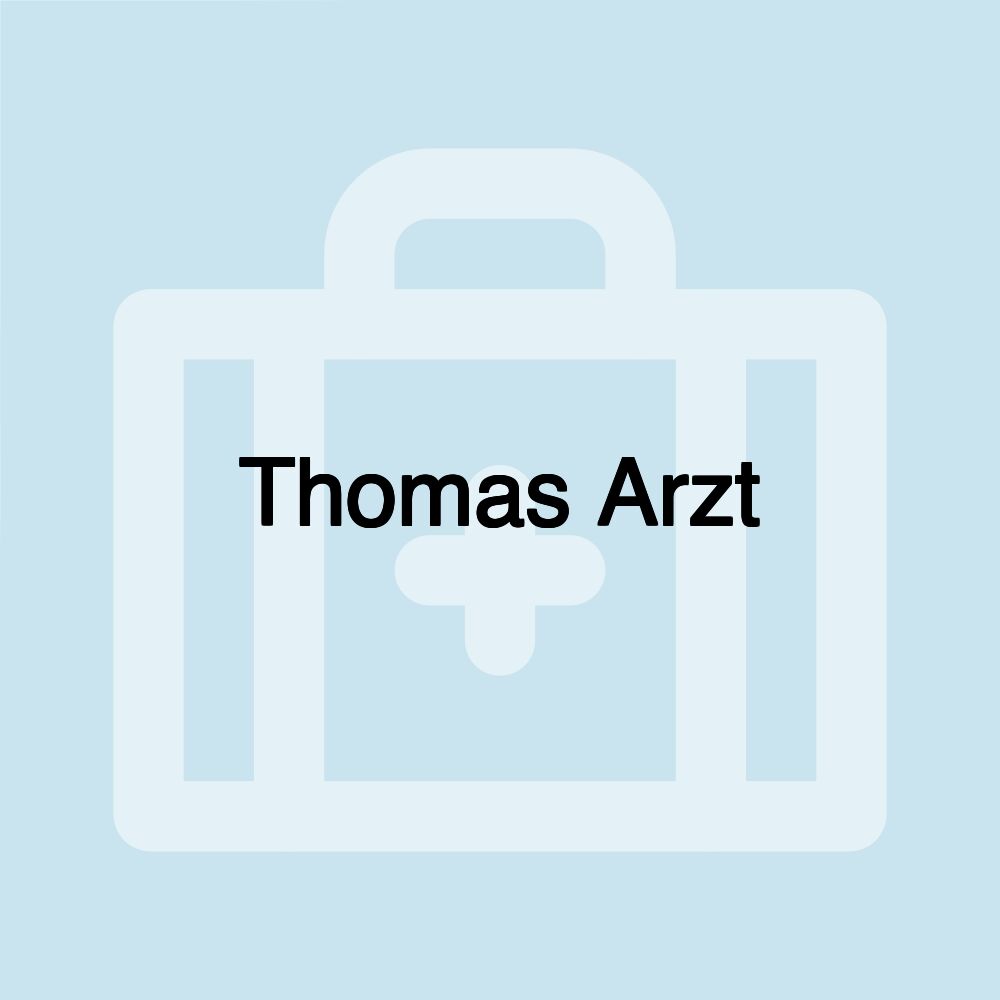 Thomas Arzt