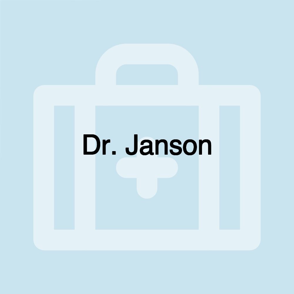 Dr. Janson