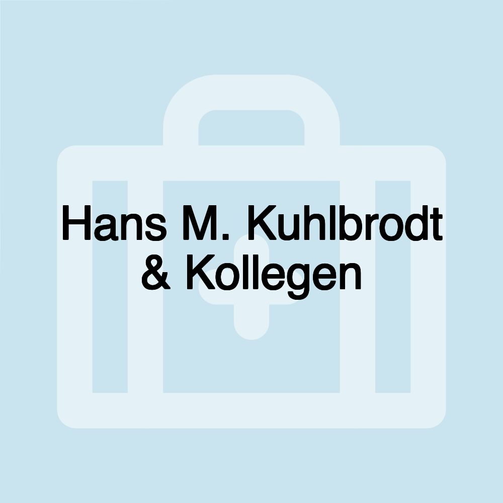 Hans M. Kuhlbrodt & Kollegen