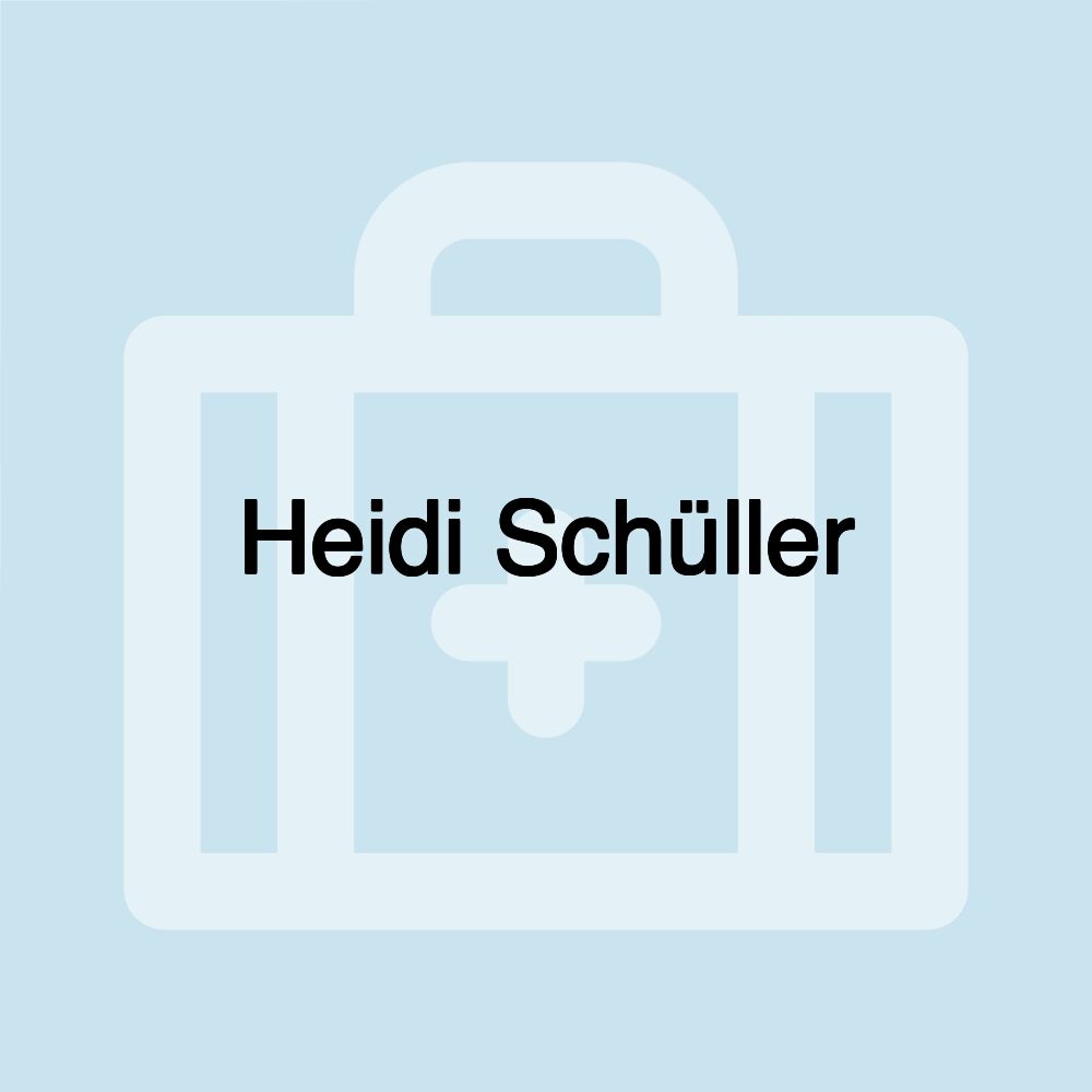 Heidi Schüller