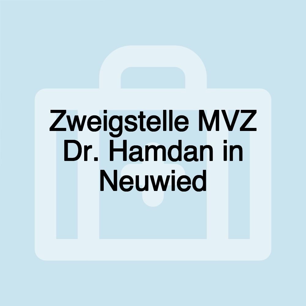 Zweigstelle MVZ Dr. Hamdan in Neuwied