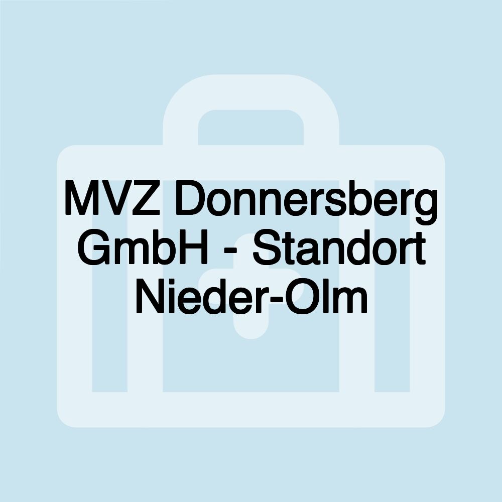 MVZ Donnersberg GmbH - Standort Nieder-Olm