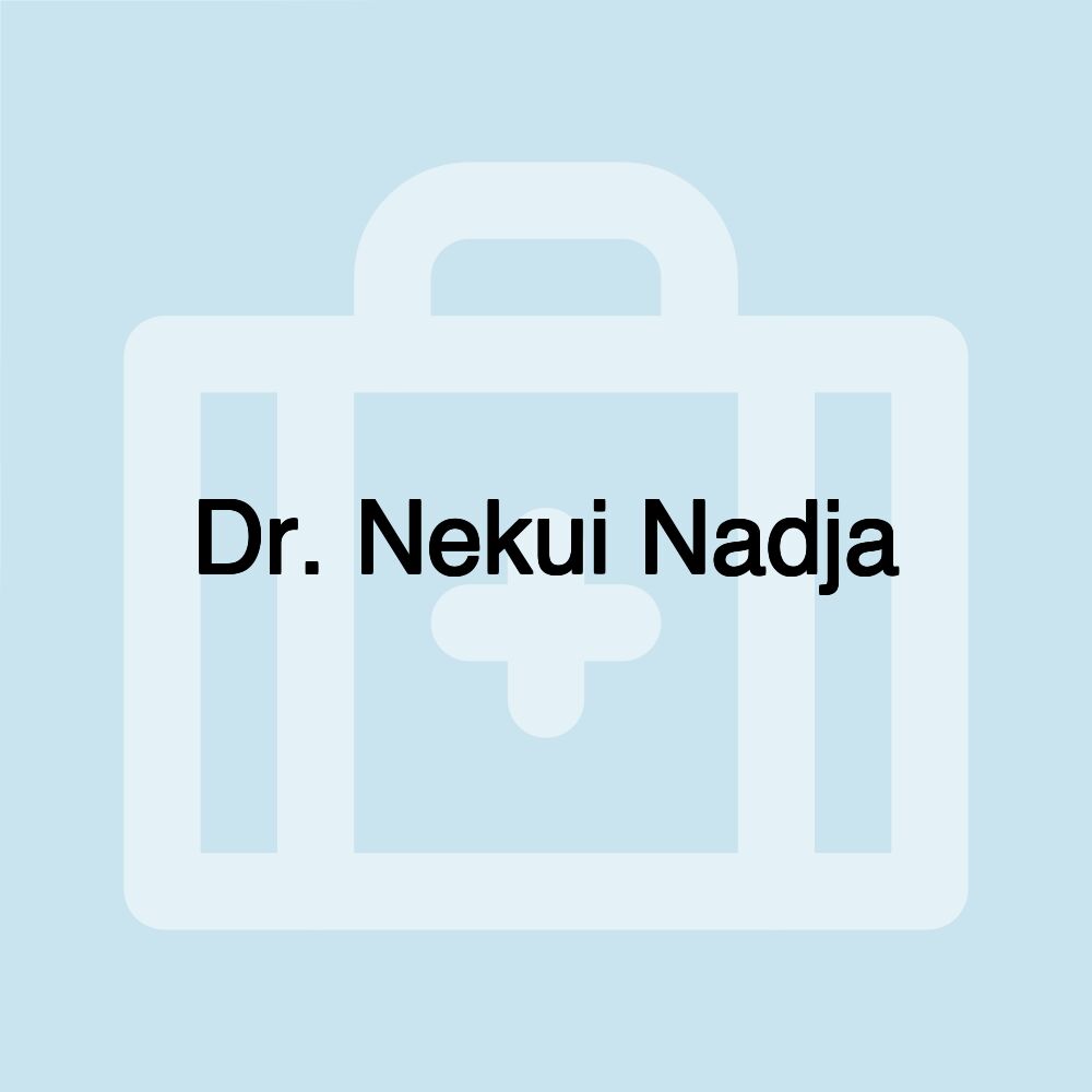 Dr. Nekui Nadja