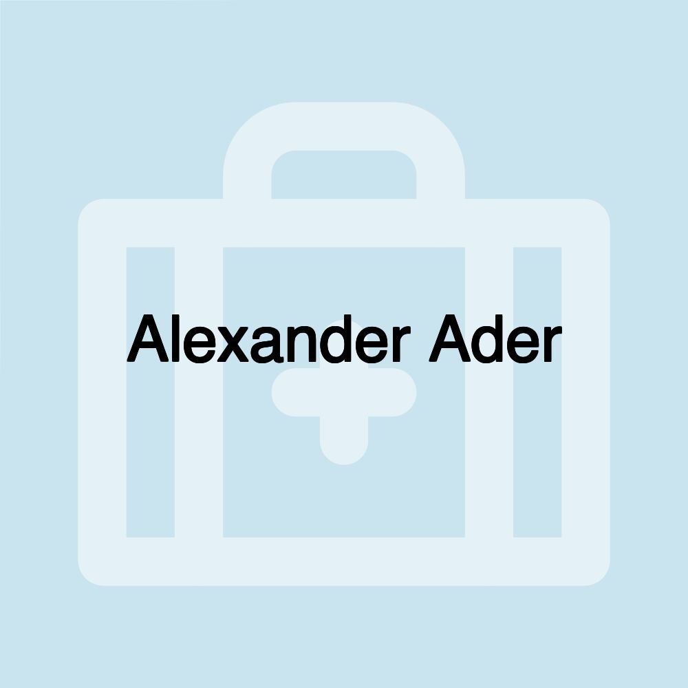 Alexander Ader