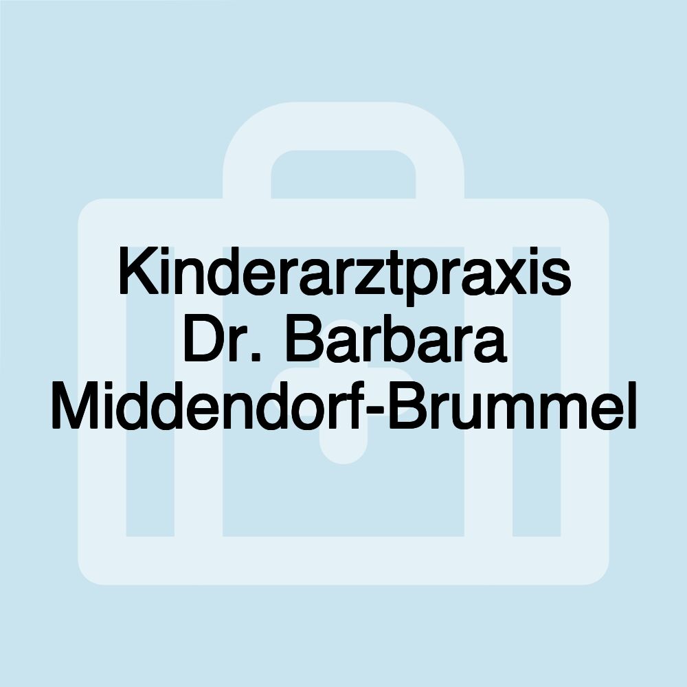 Kinderarztpraxis Dr. Barbara Middendorf-Brummel