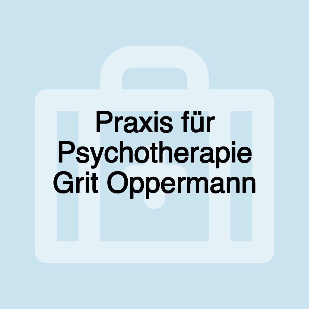 Praxis für Psychotherapie Grit Oppermann