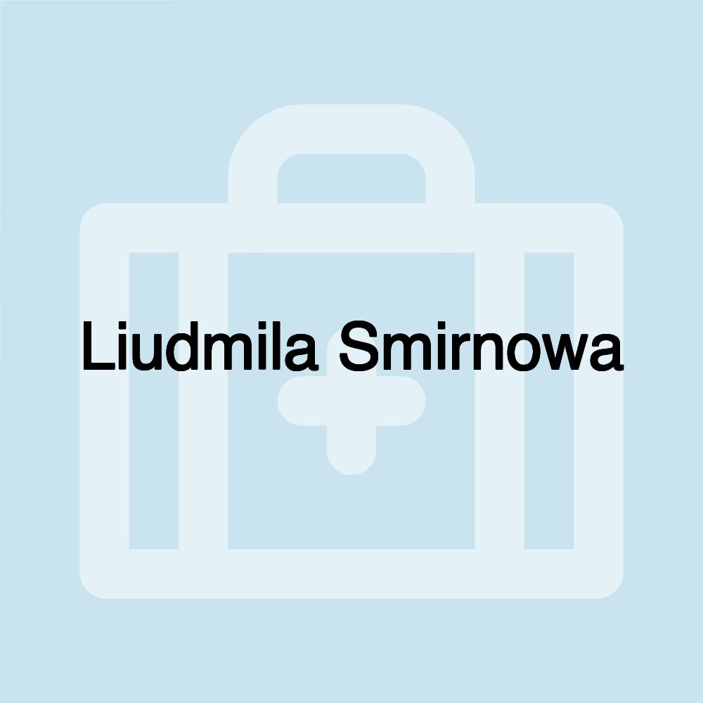 Liudmila Smirnowa