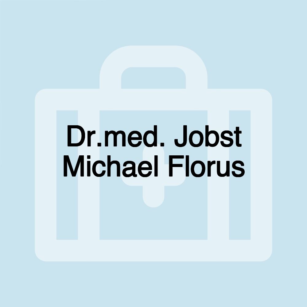 Dr.med. Jobst Michael Florus