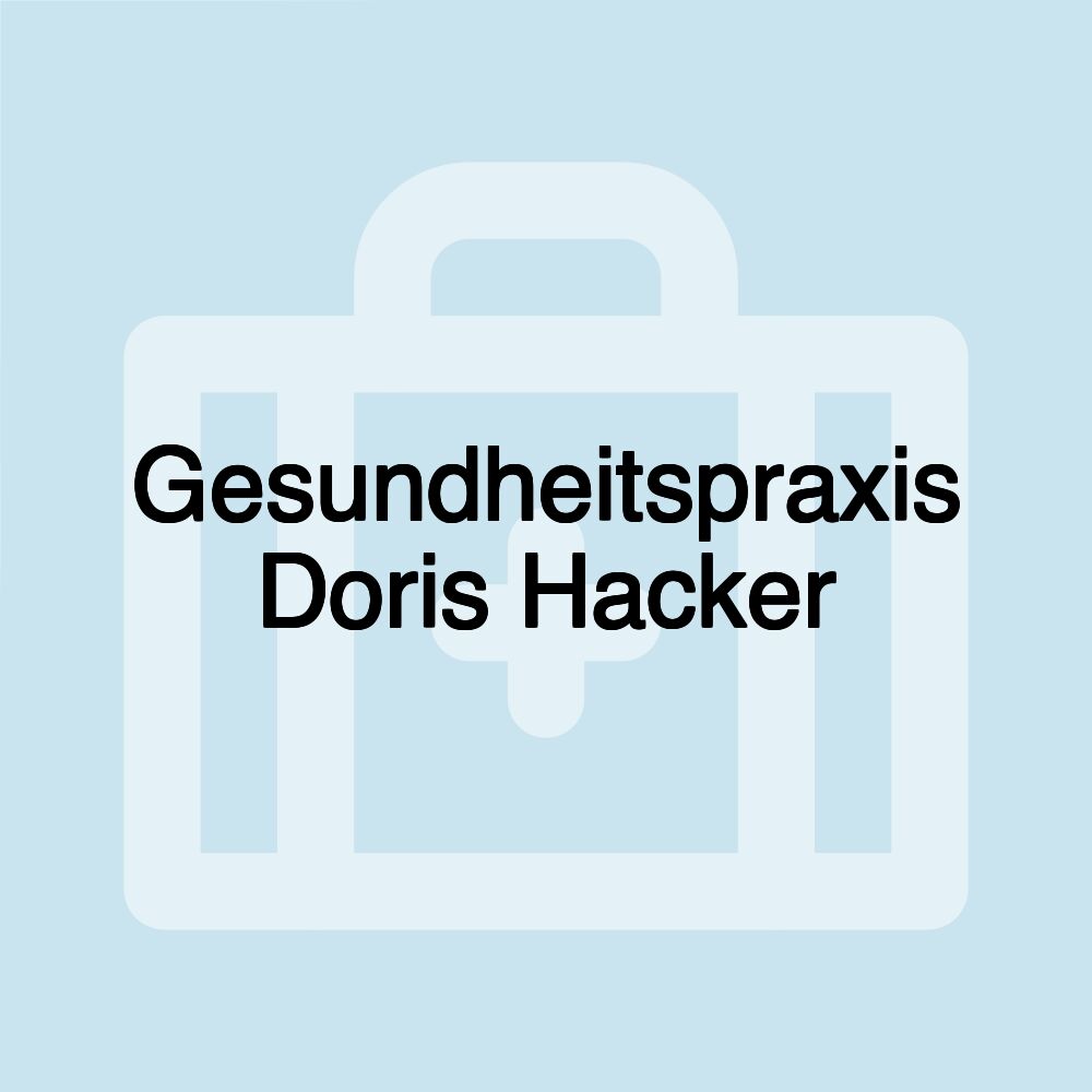 Gesundheitspraxis Doris Hacker