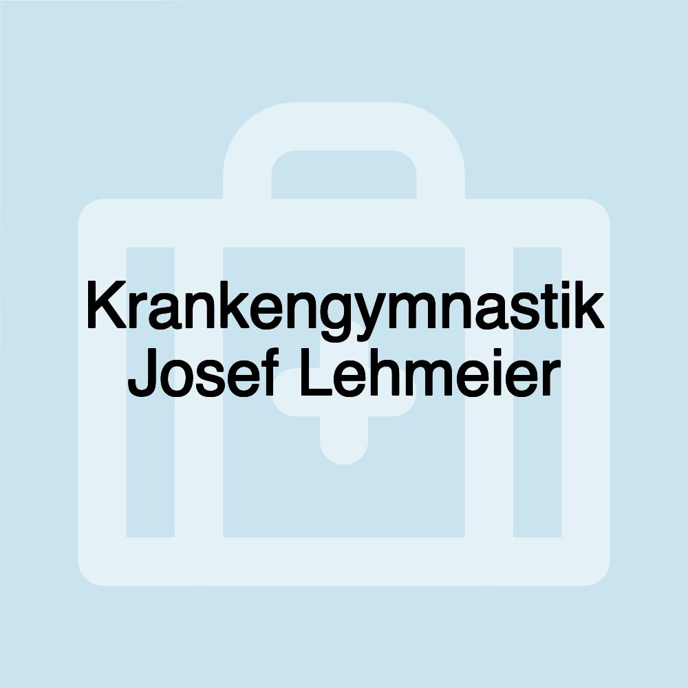 Krankengymnastik Josef Lehmeier