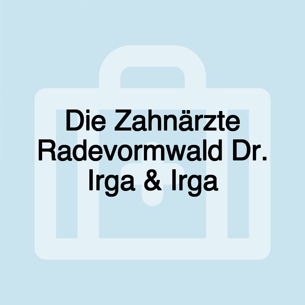 Die Zahnärzte Radevormwald Dr. Irga & Irga