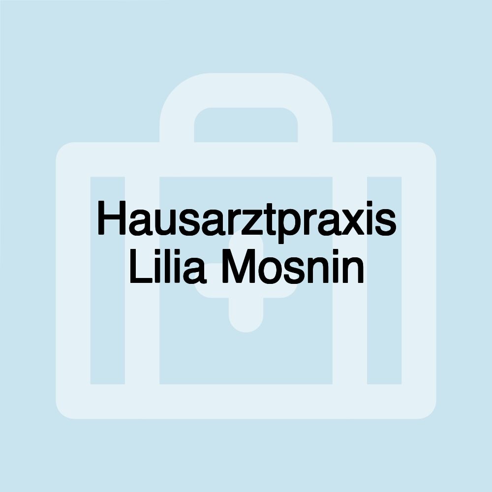 Hausarztpraxis Lilia Mosnin