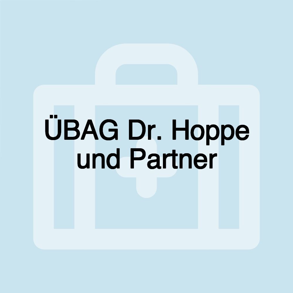 ÜBAG Dr. Hoppe und Partner