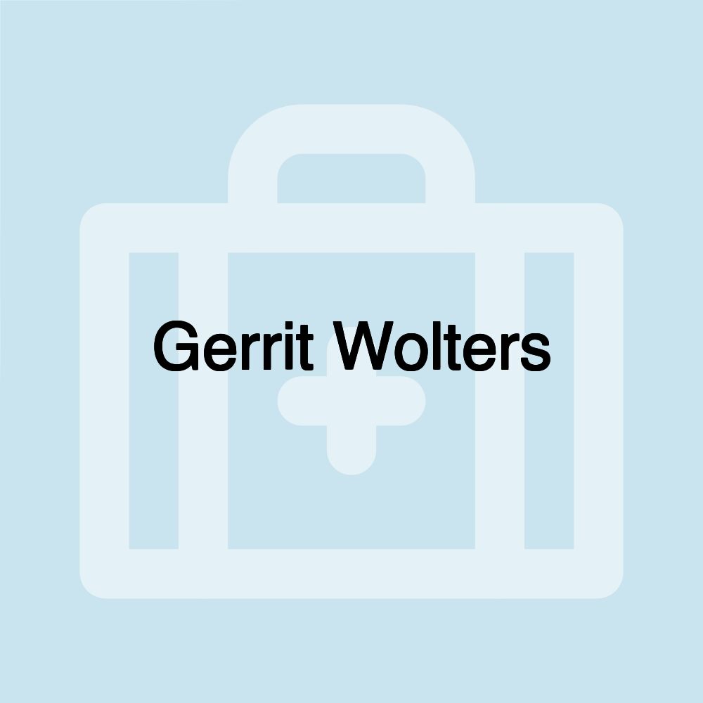 Gerrit Wolters