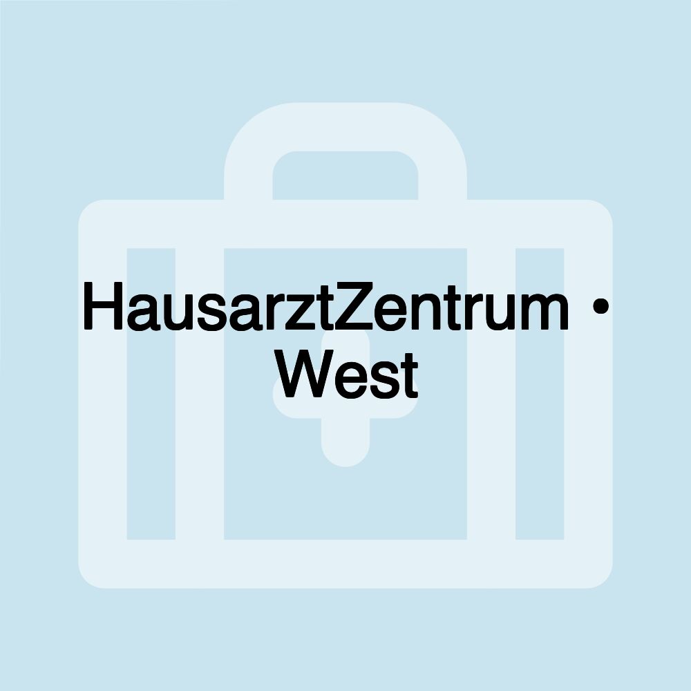 HausarztZentrum • West