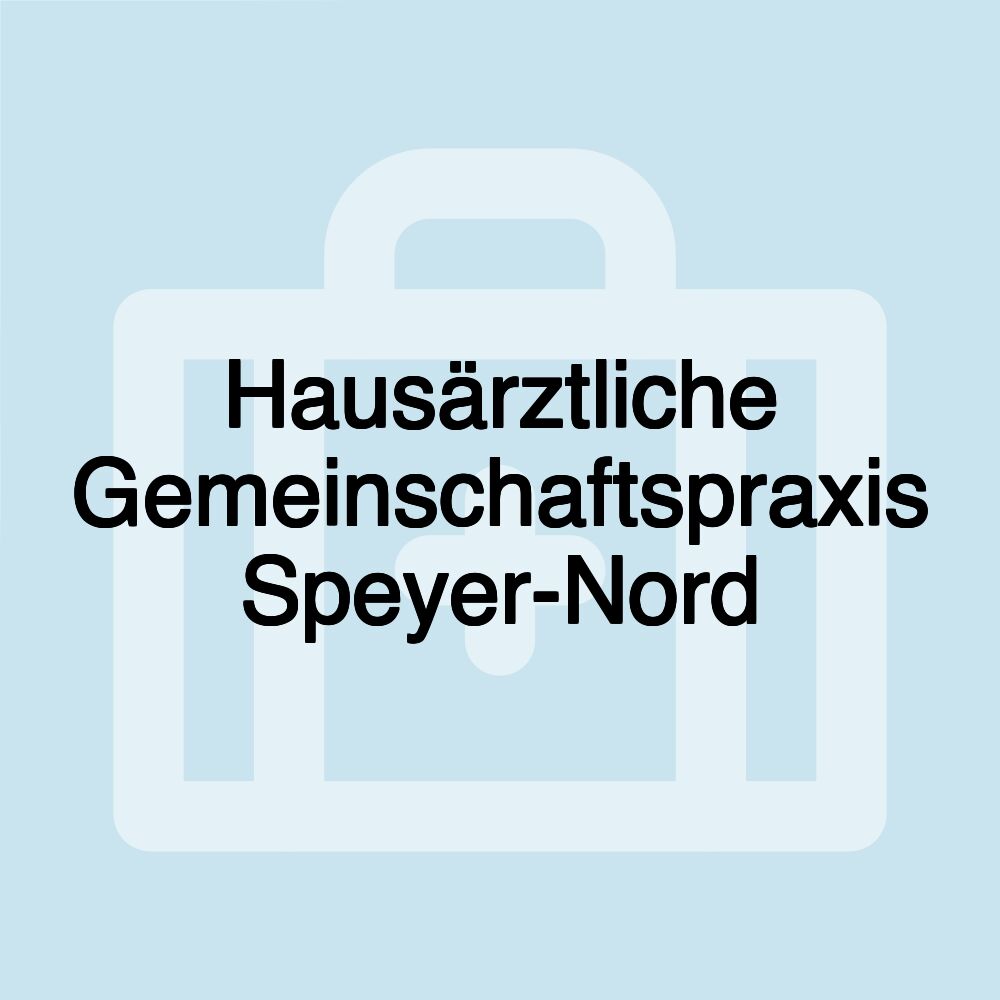 Hausärztliche Gemeinschaftspraxis Speyer-Nord