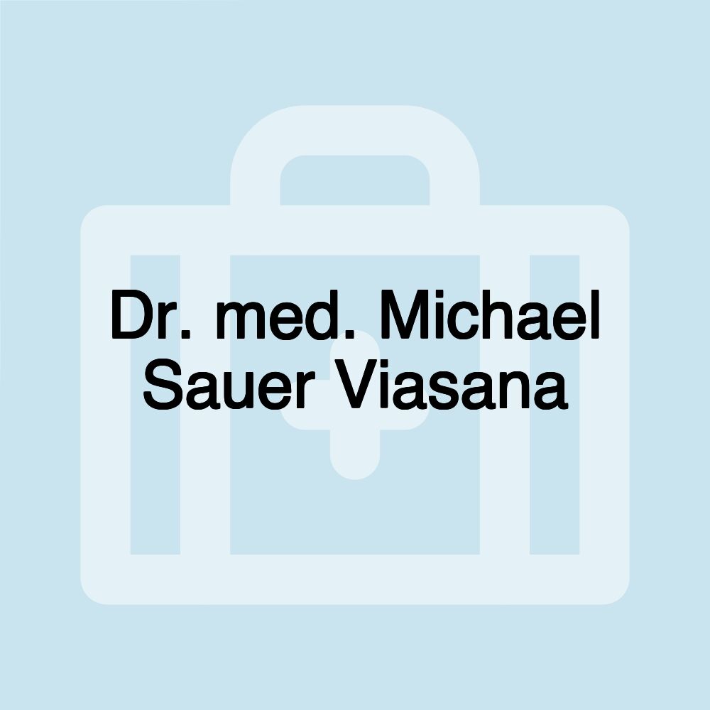 Dr. med. Michael Sauer Viasana