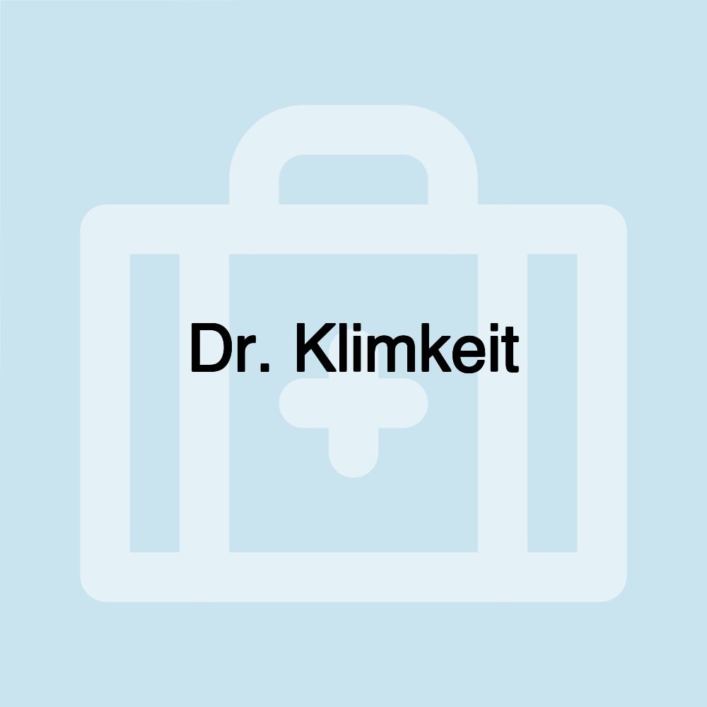 Dr. Klimkeit