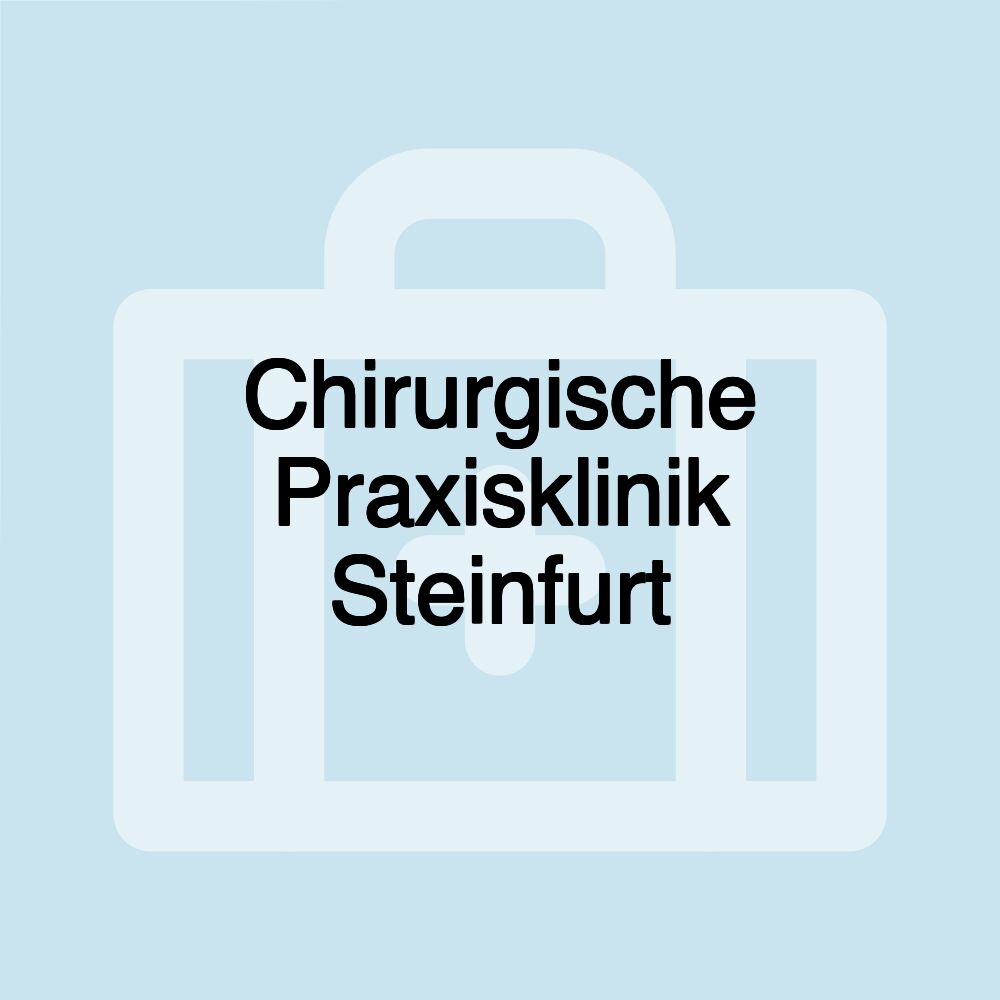 Chirurgische Praxisklinik Steinfurt