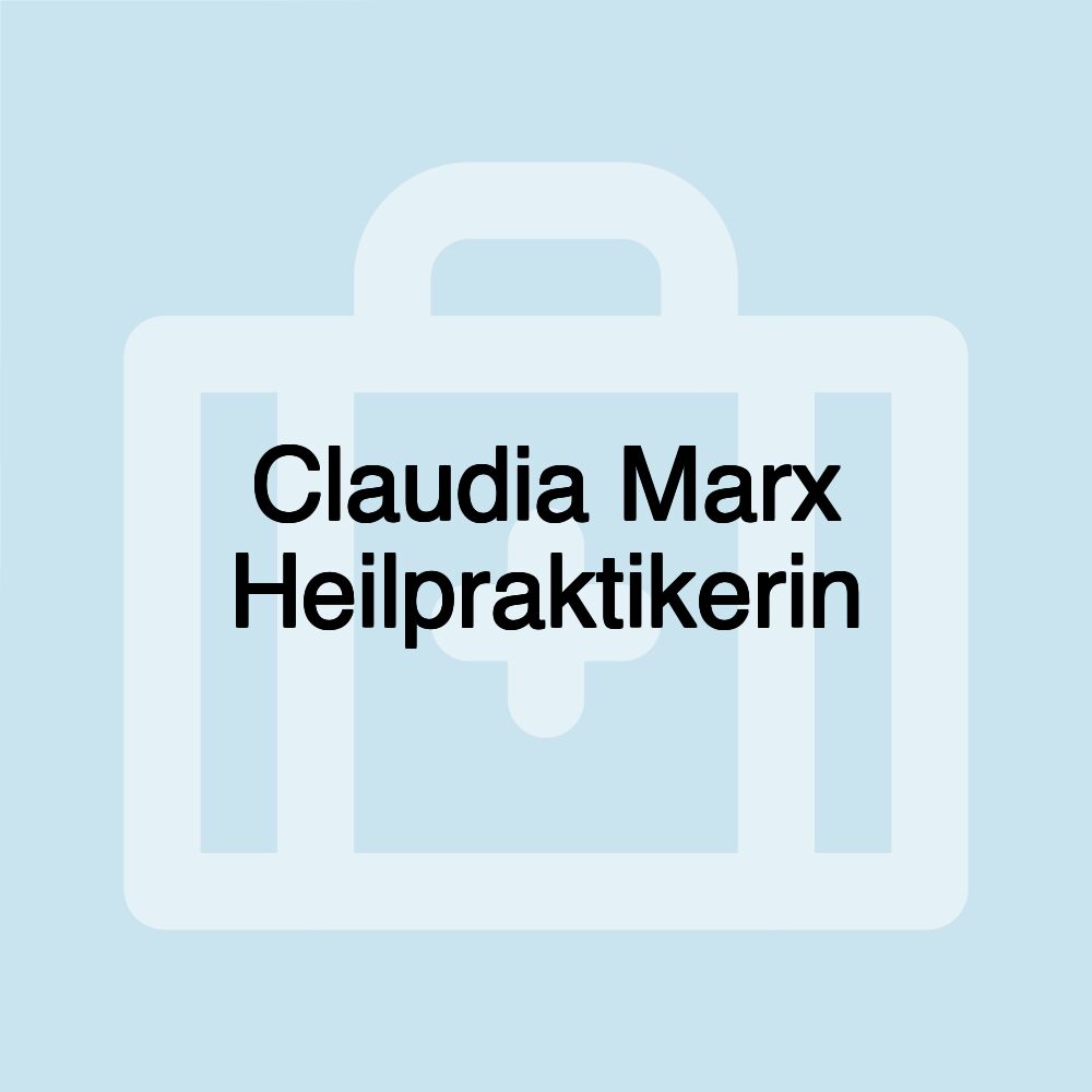 Claudia Marx Heilpraktikerin