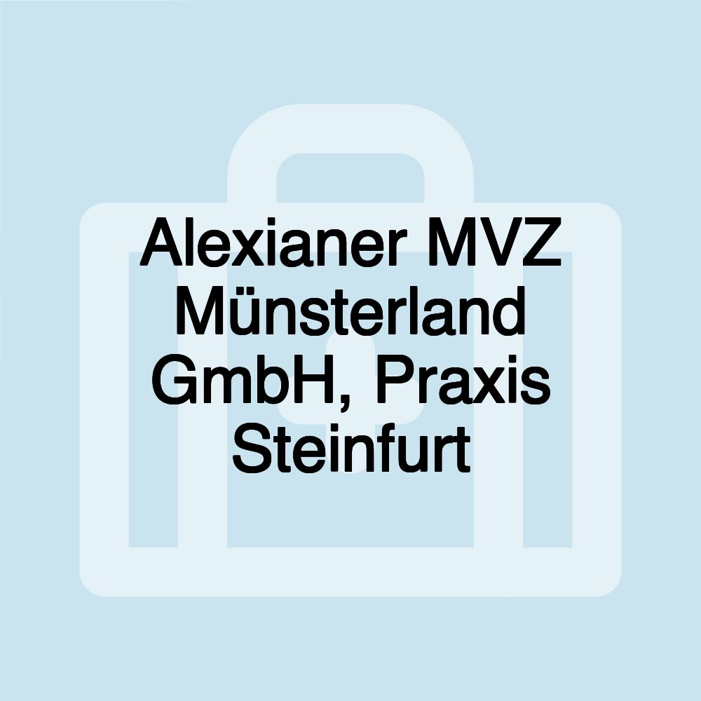 Alexianer MVZ Münsterland GmbH, Praxis Steinfurt