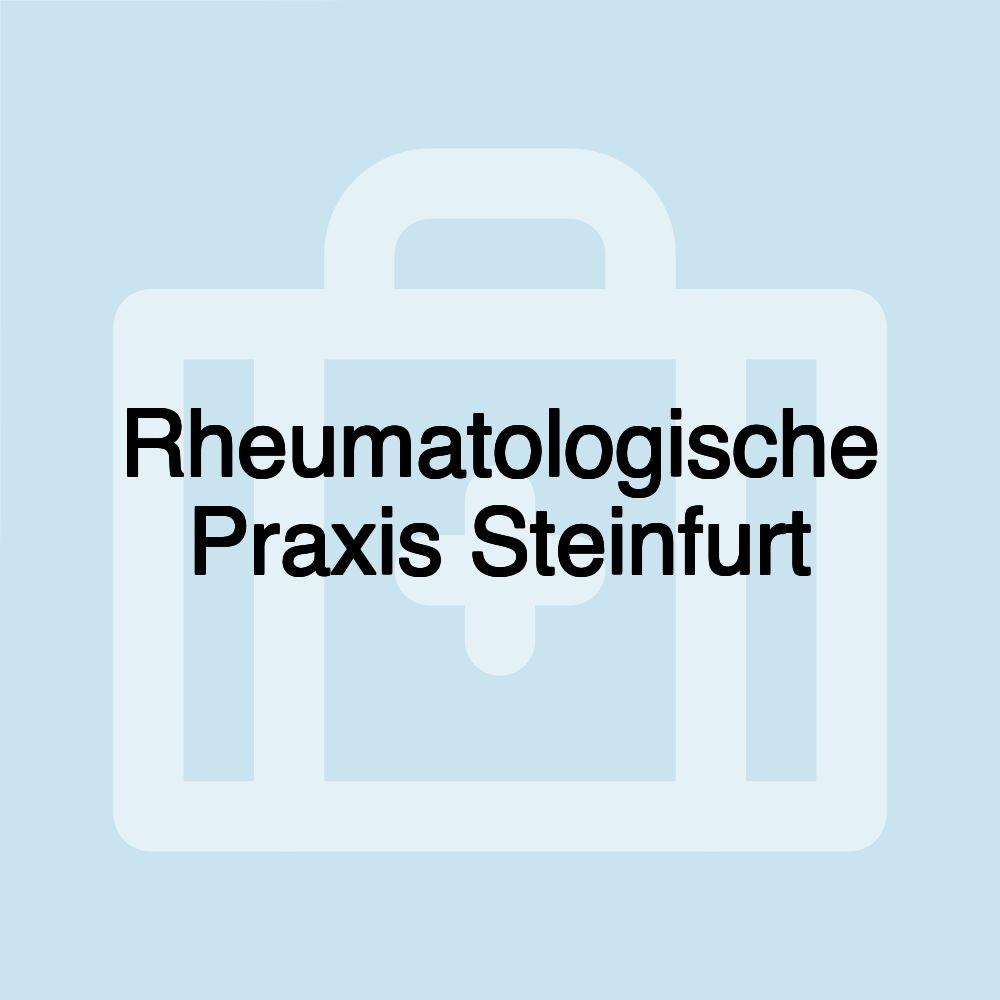 Rheumatologische Praxis Steinfurt