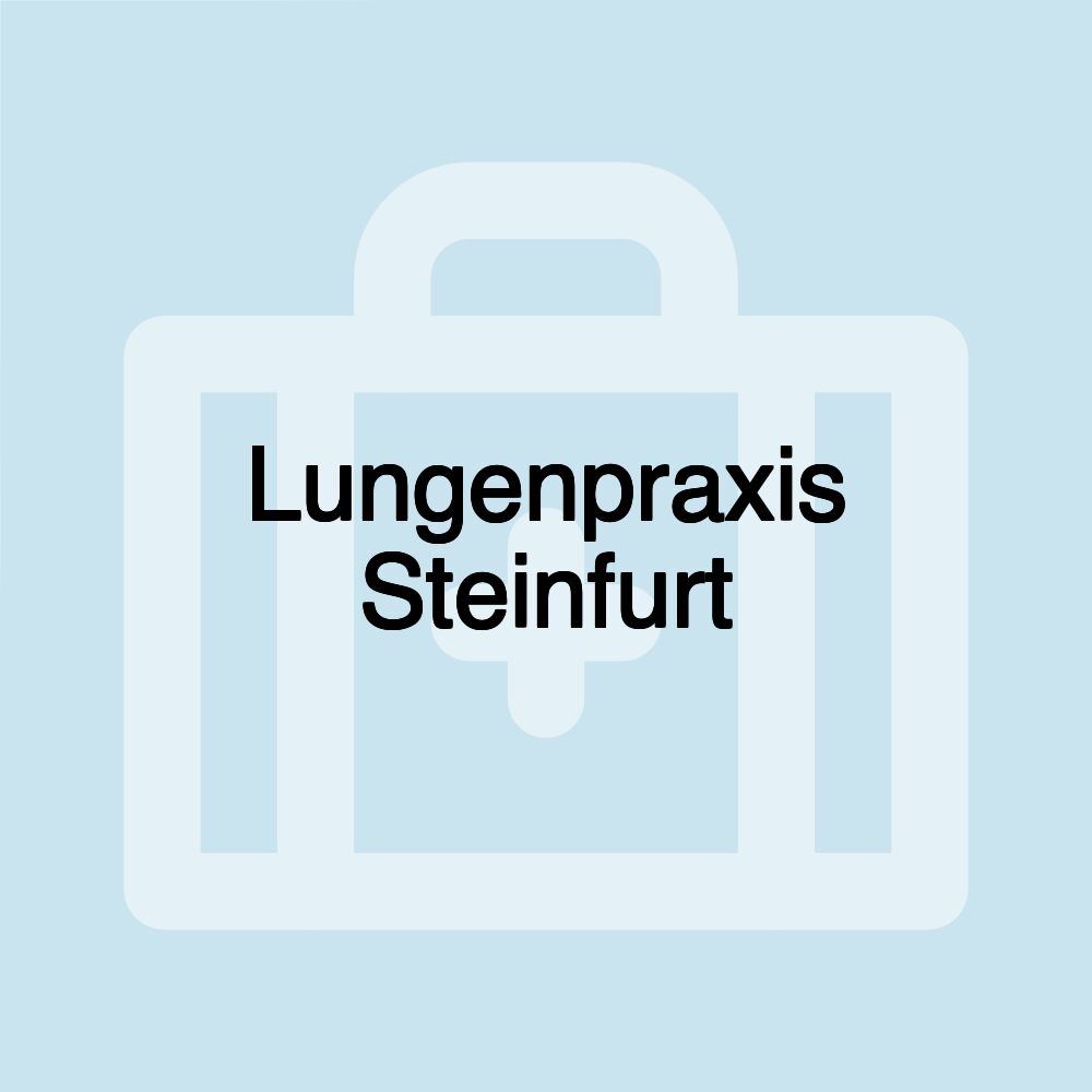 Lungenpraxis Steinfurt