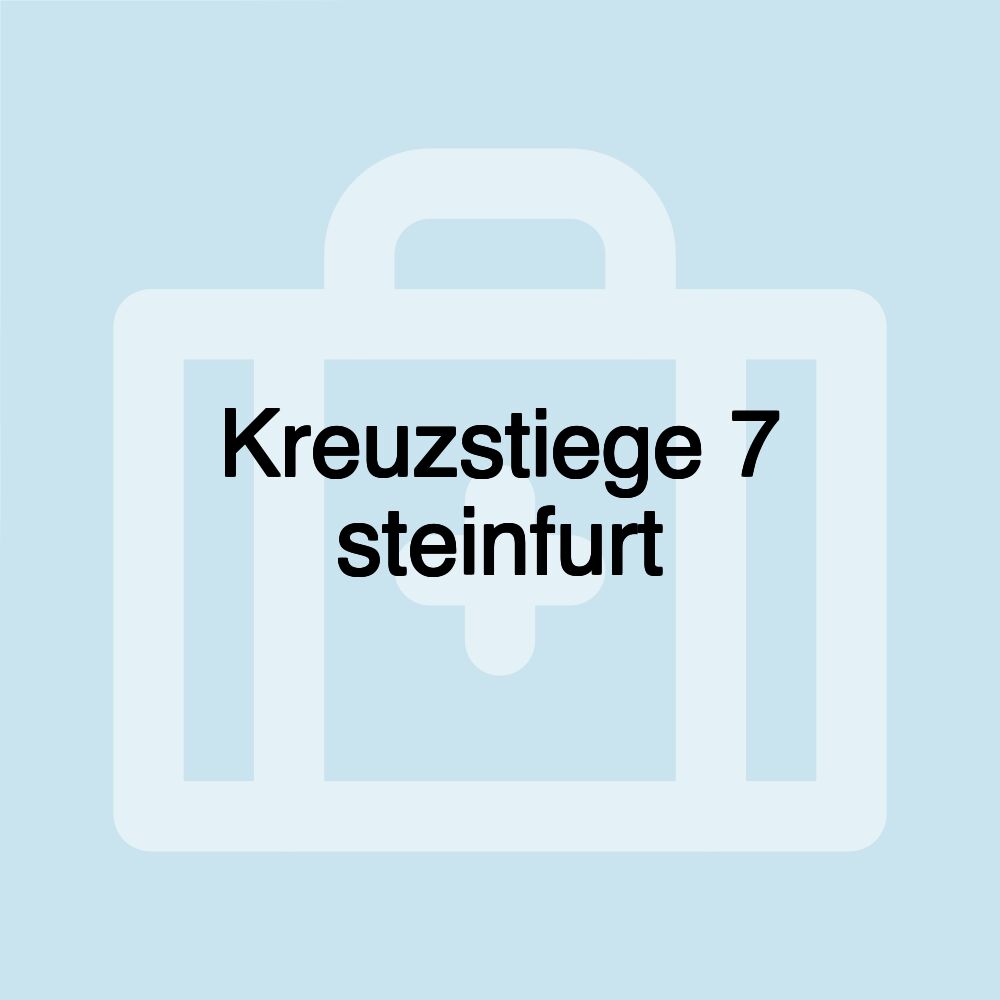 Kreuzstiege 7 steinfurt