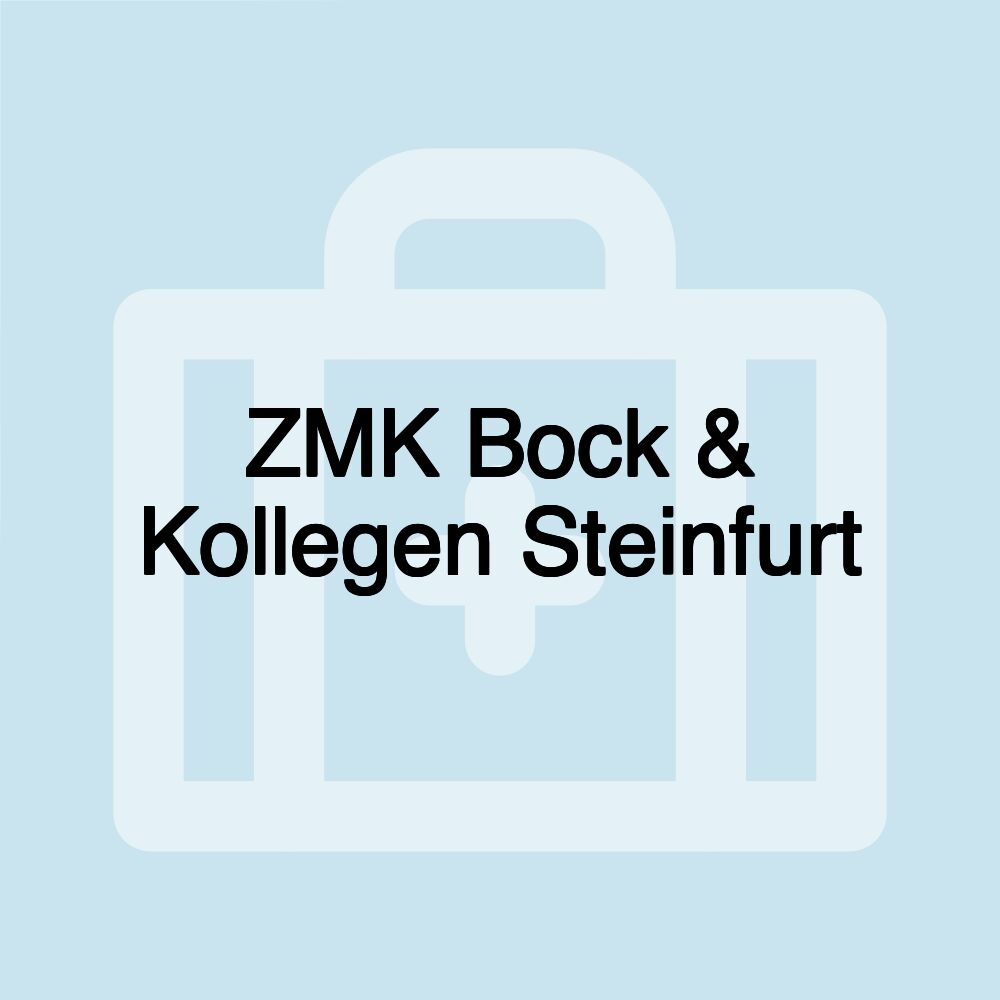 ZMK Bock & Kollegen Steinfurt