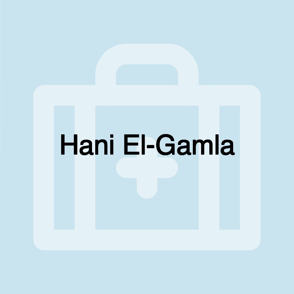 Hani El-Gamla