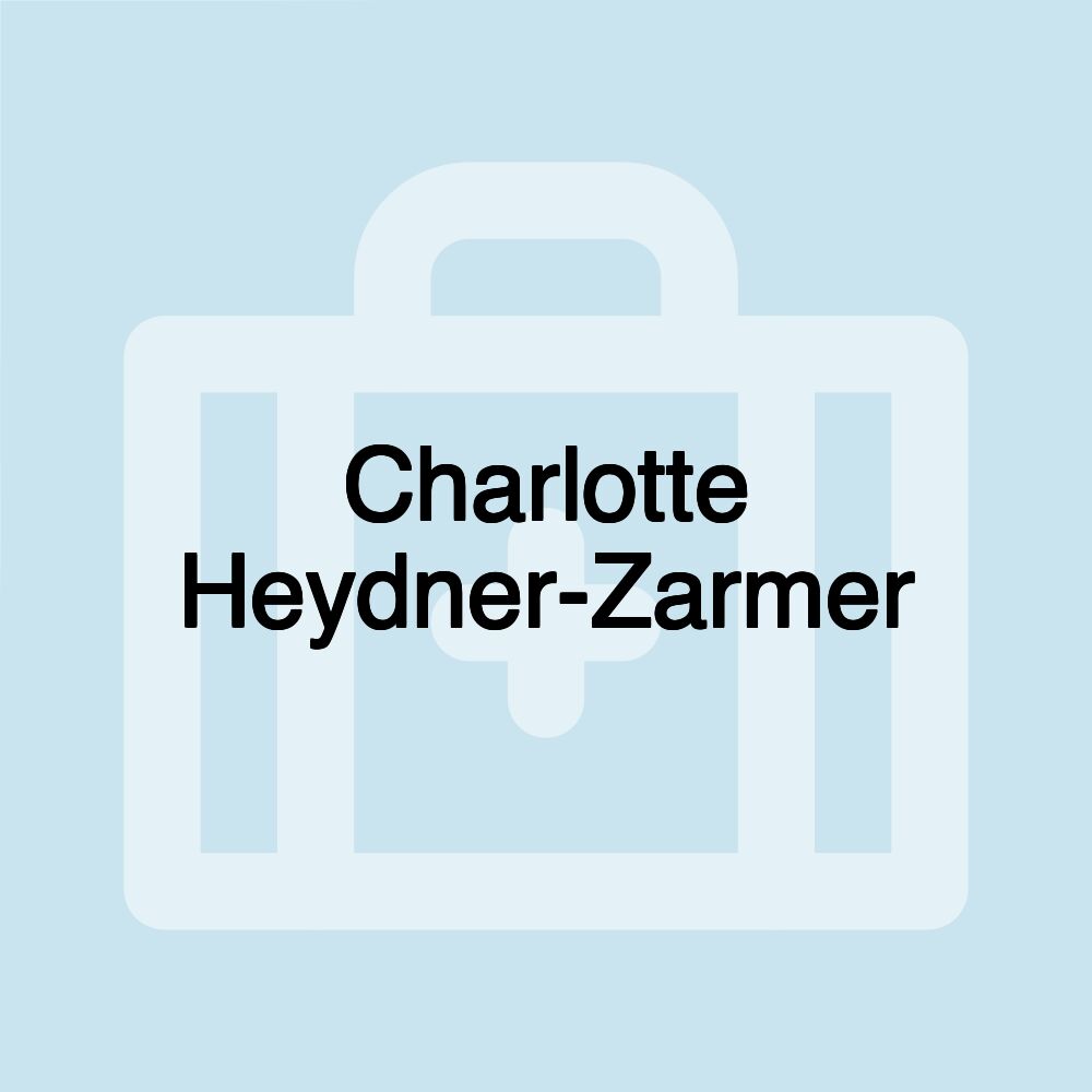 Charlotte Heydner-Zarmer