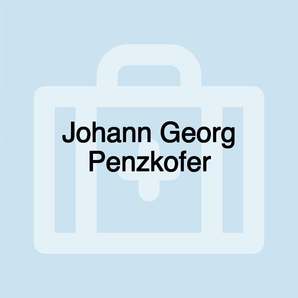 Johann Georg Penzkofer