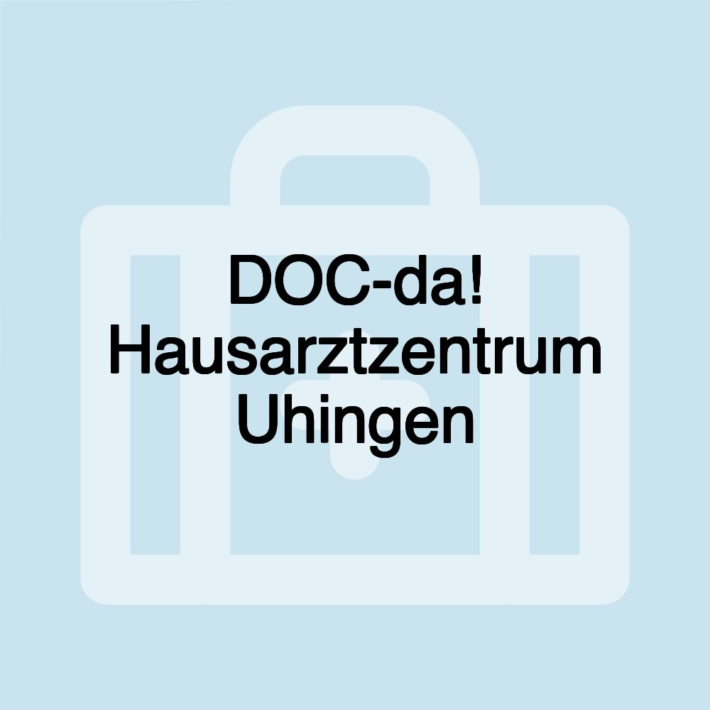 DOC-da! Hausarztzentrum Uhingen