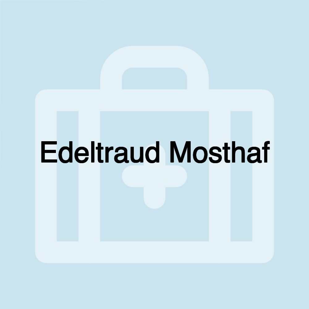 Edeltraud Mosthaf