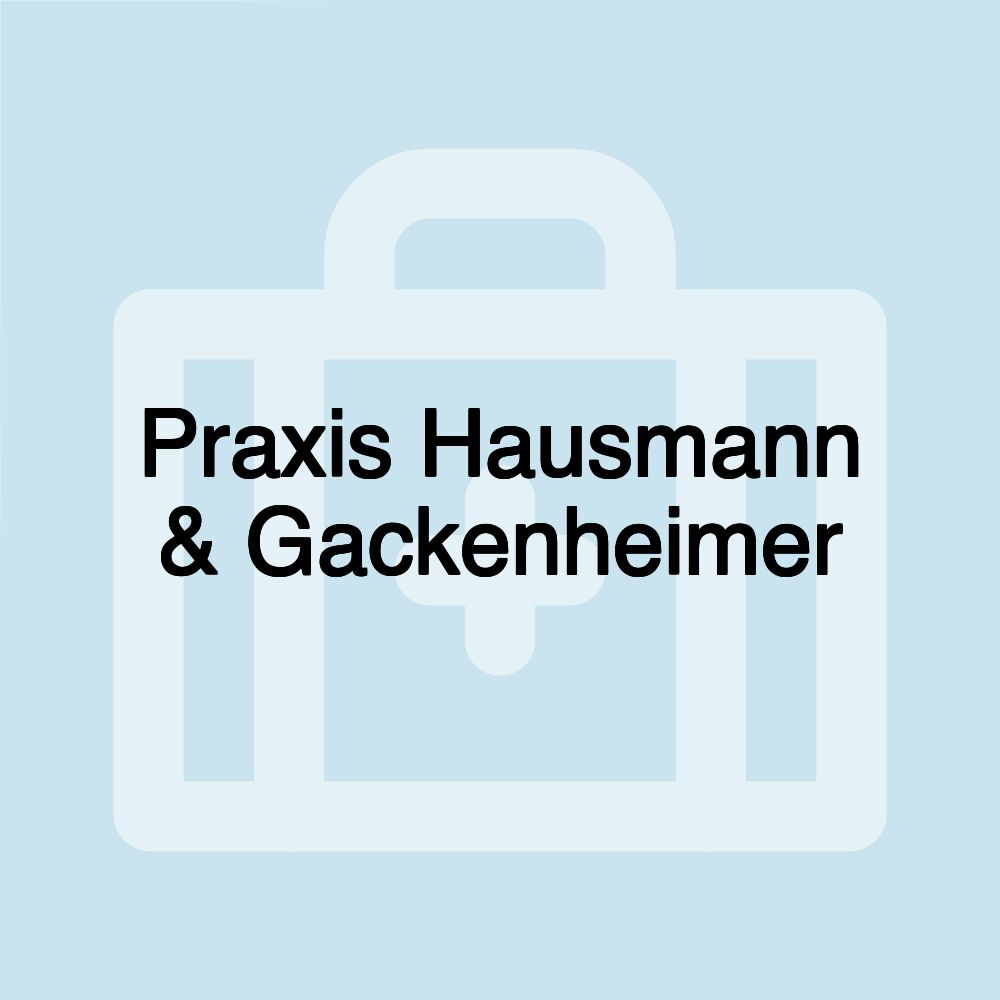 Praxis Hausmann & Gackenheimer