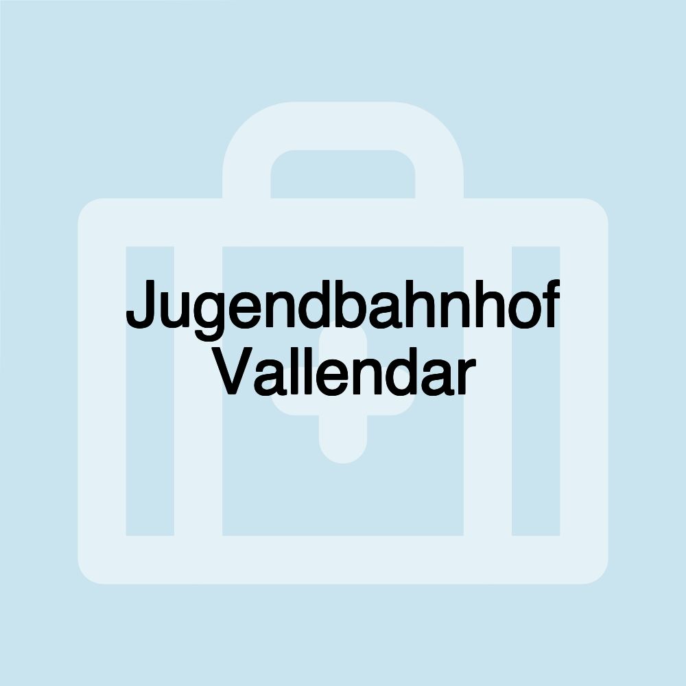 Jugendbahnhof Vallendar