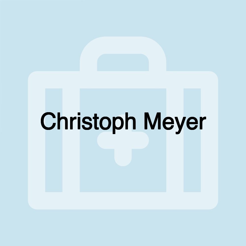 Christoph Meyer