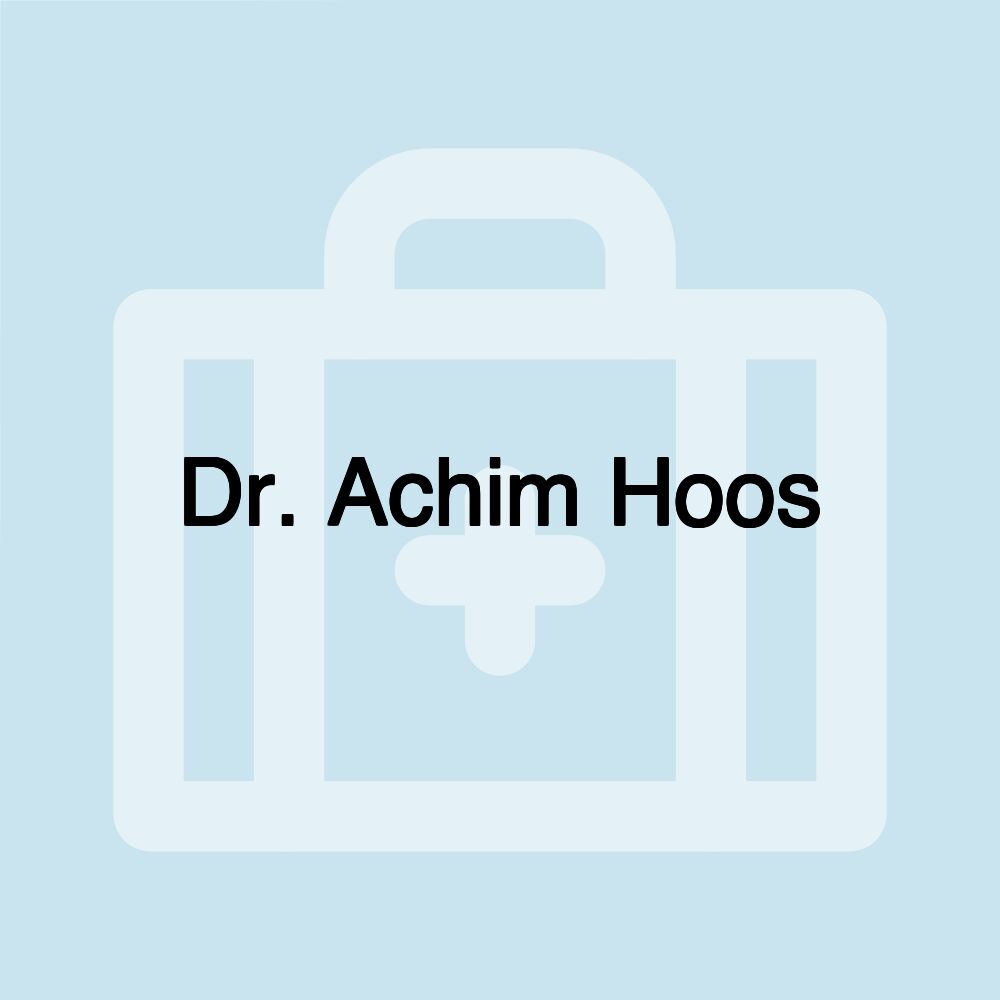 Dr. Achim Hoos