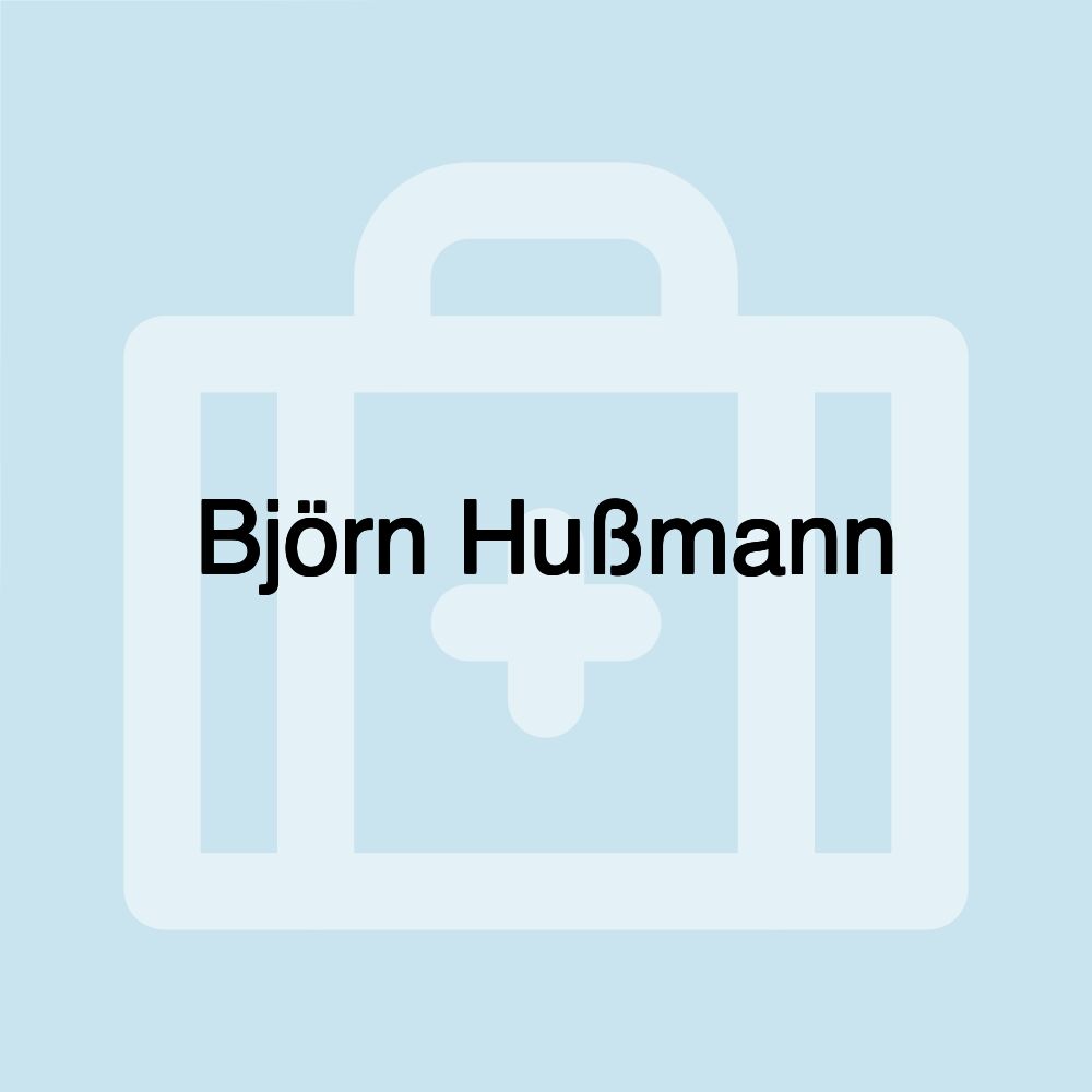 Björn Hußmann