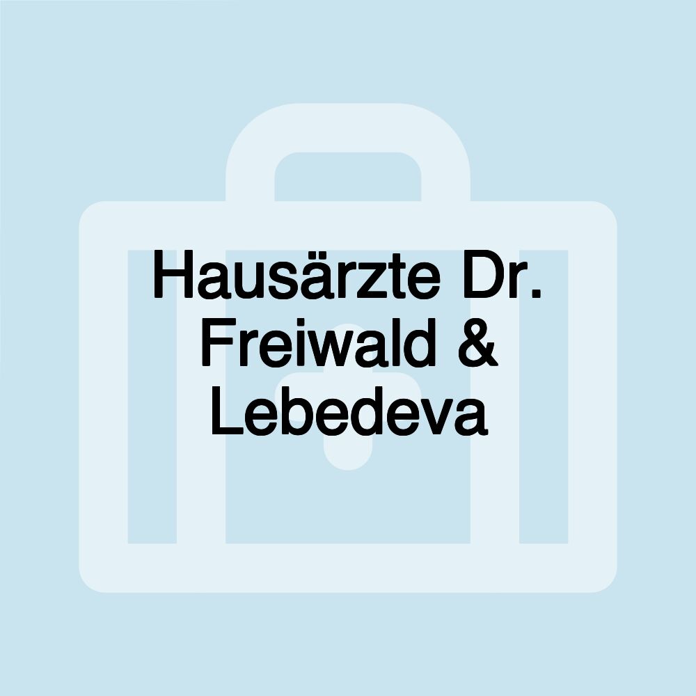 Hausärzte Dr. Freiwald & Lebedeva