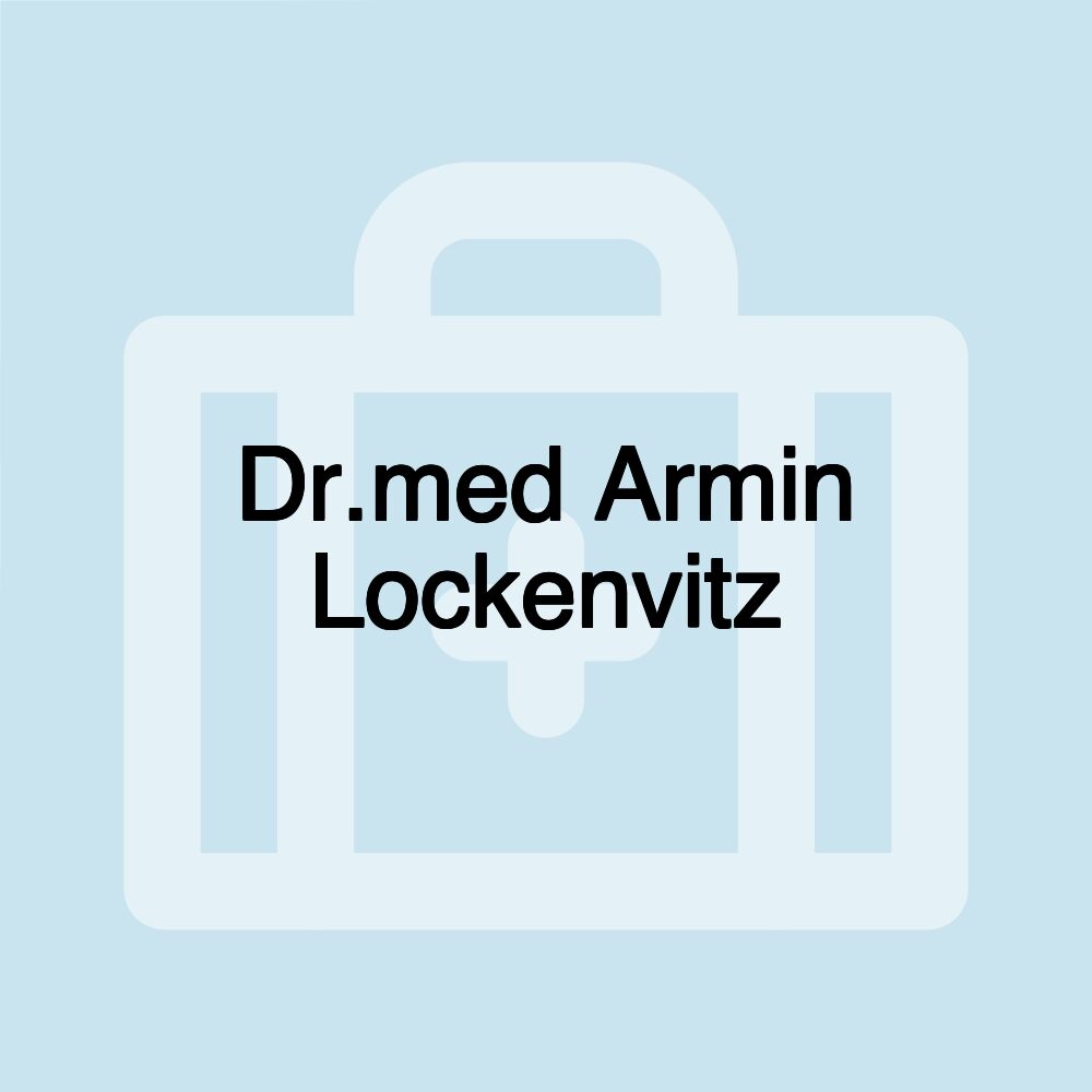 Dr.med Armin Lockenvitz