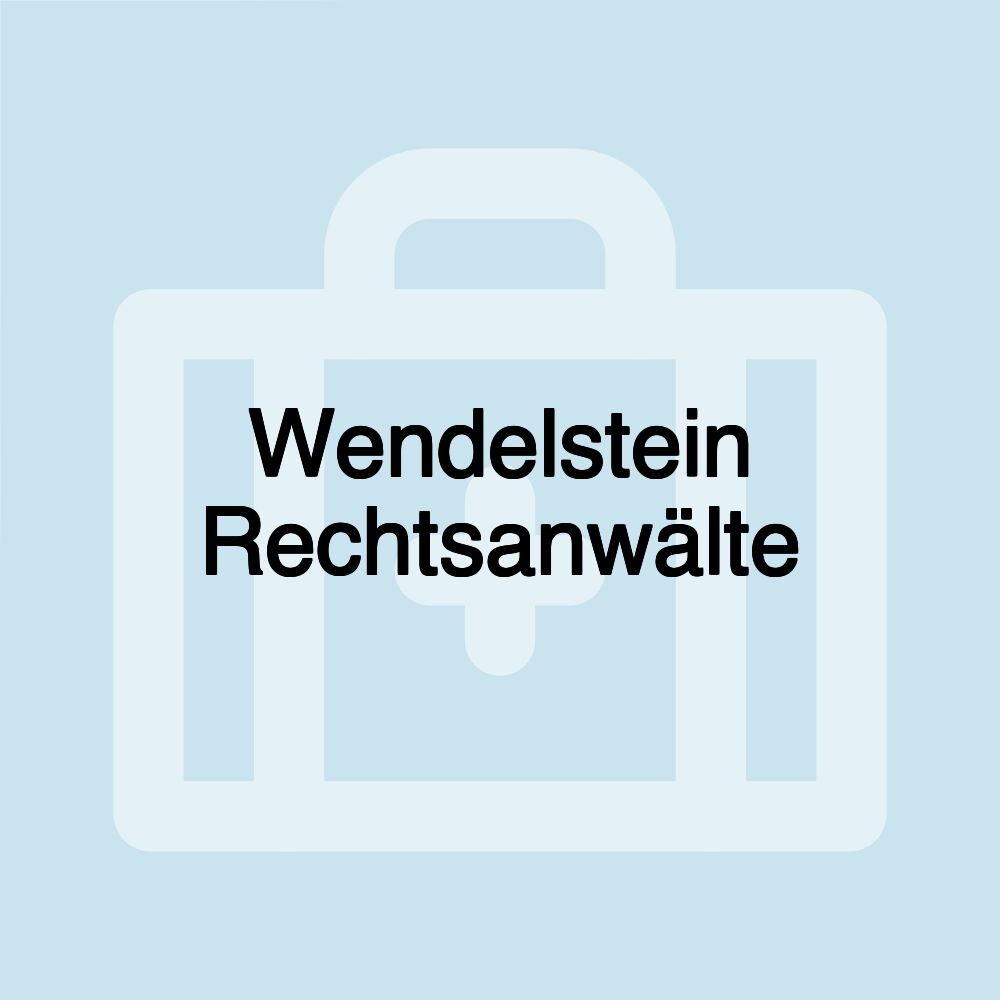 Wendelstein Rechtsanwälte