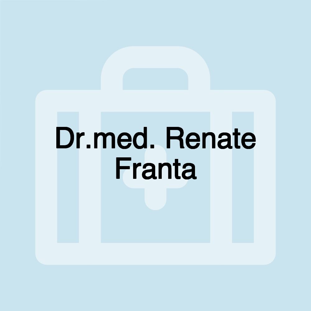 Dr.med. Renate Franta