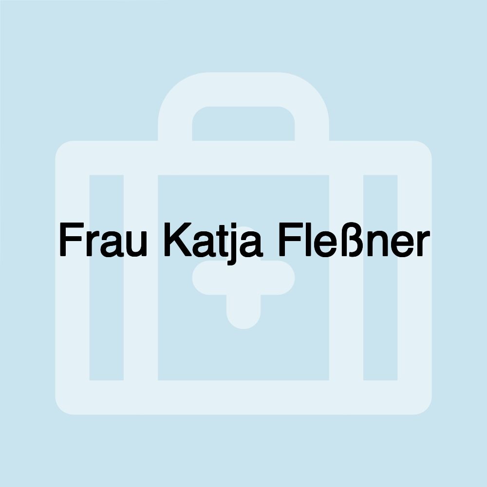 Frau Katja Fleßner