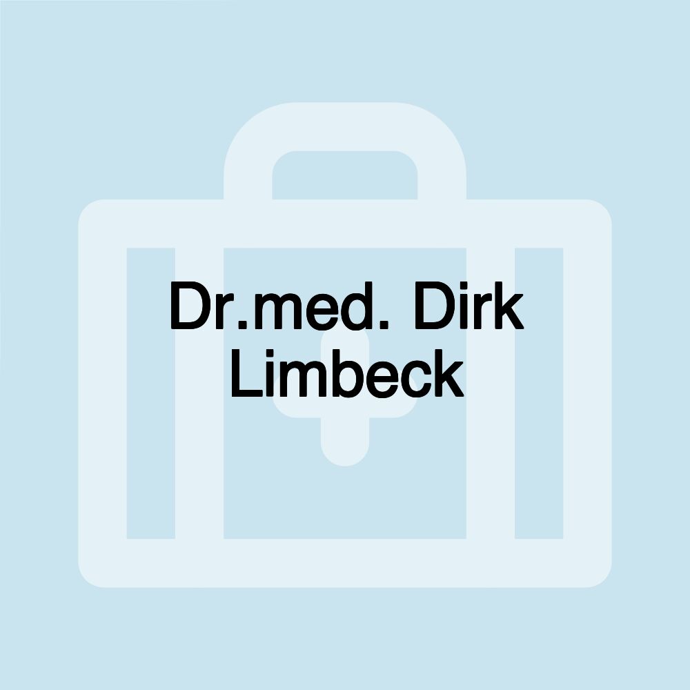 Dr.med. Dirk Limbeck