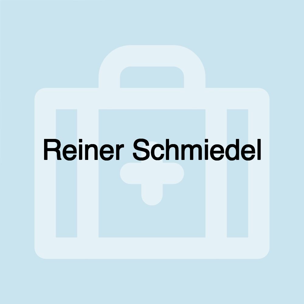 Reiner Schmiedel